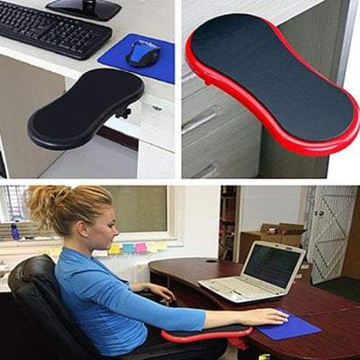 Rotating Armrest for Desk