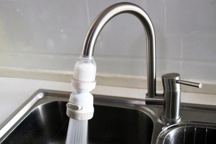 360-degree swivel faucet aerator