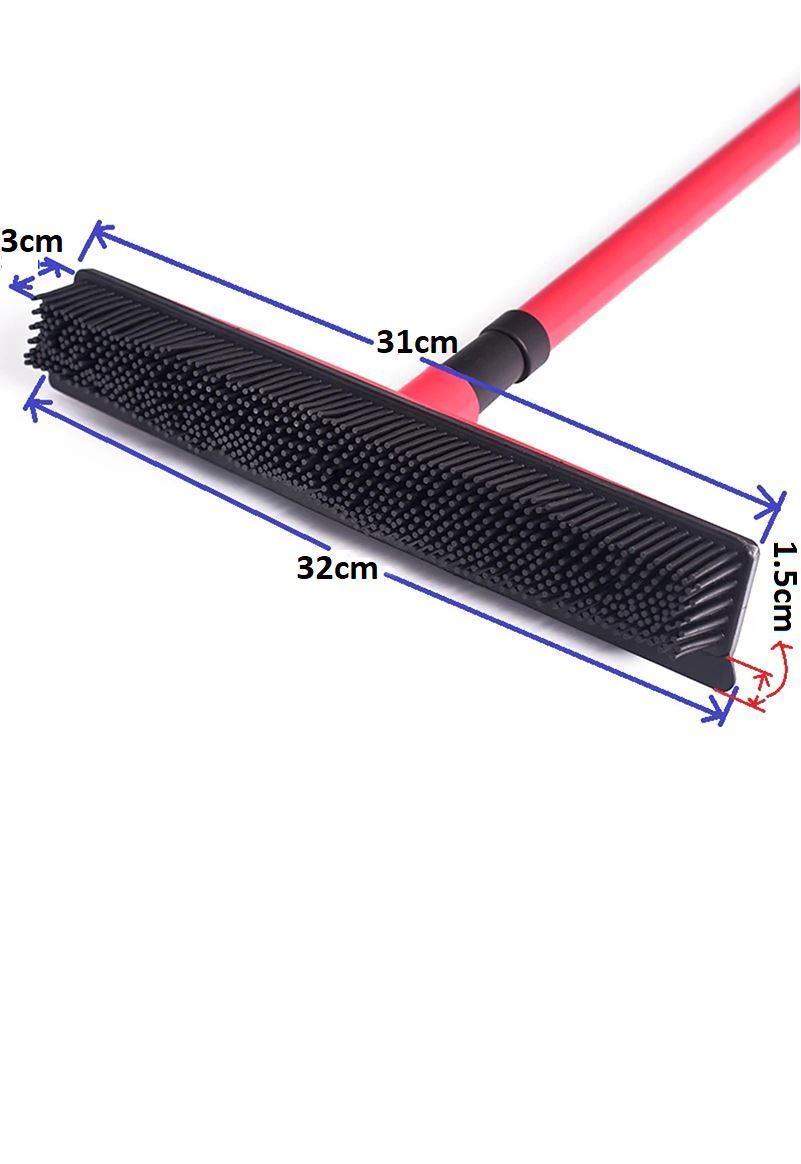 Multifunctional Broom With Telescopic Handle For Pet Hair