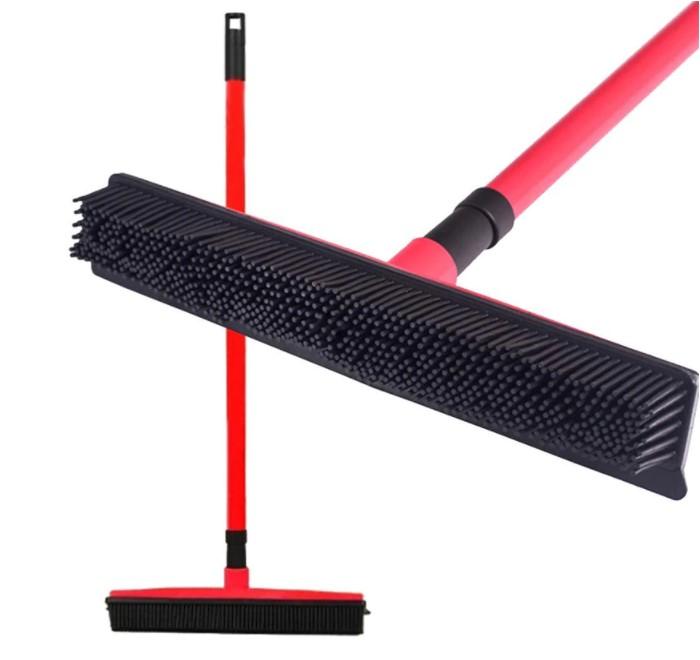 Multifunctional Broom With Telescopic Handle For Pet Hair