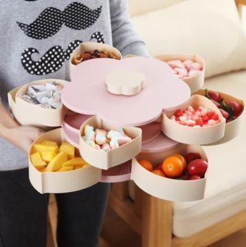 Flower-Shaped Appetizer Box