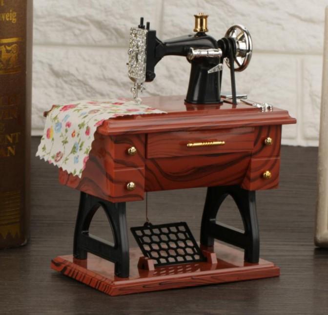Sewing Machine Music Box