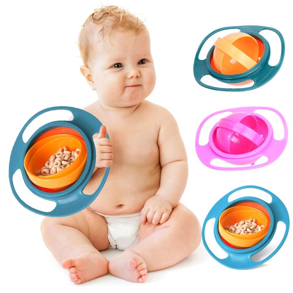 Non-Spill Baby Bowl - 360° Rotation