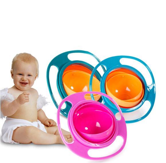 Non-Spill Baby Bowl - 360° Rotation