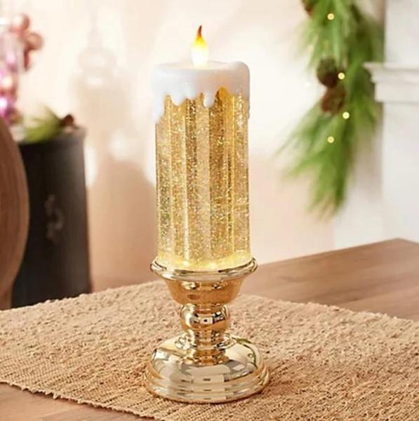 Rechargeable LED Candle - Christmas Decoration