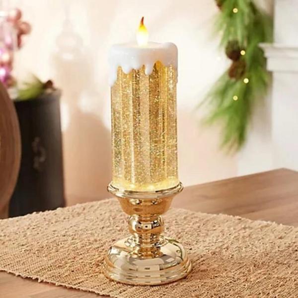 Rechargeable LED Candle - Christmas Decoration