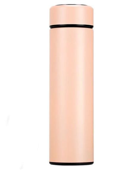 Insulated Thermos Bottle with Temperature Display