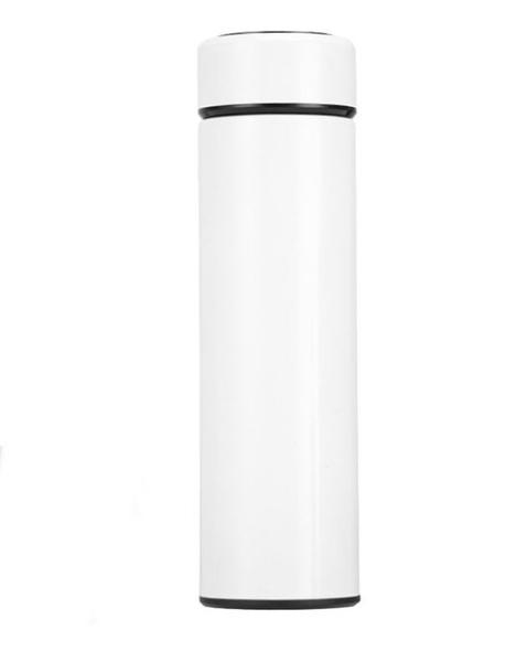 Insulated Thermos Bottle with Temperature Display