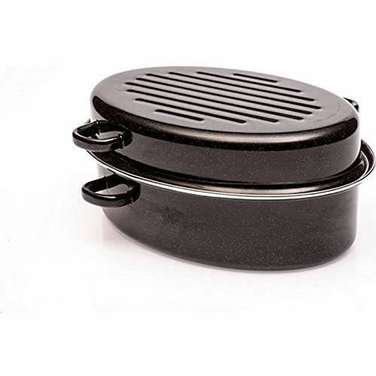 Casserole with lid Baumalu Black 11 L