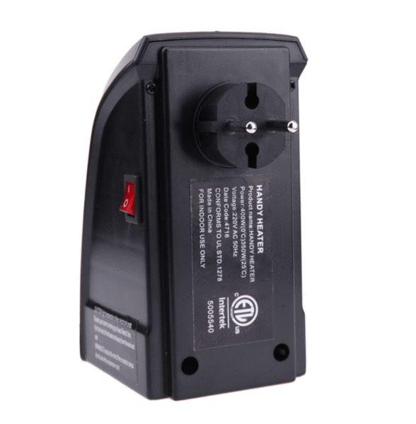 Portable electric heater