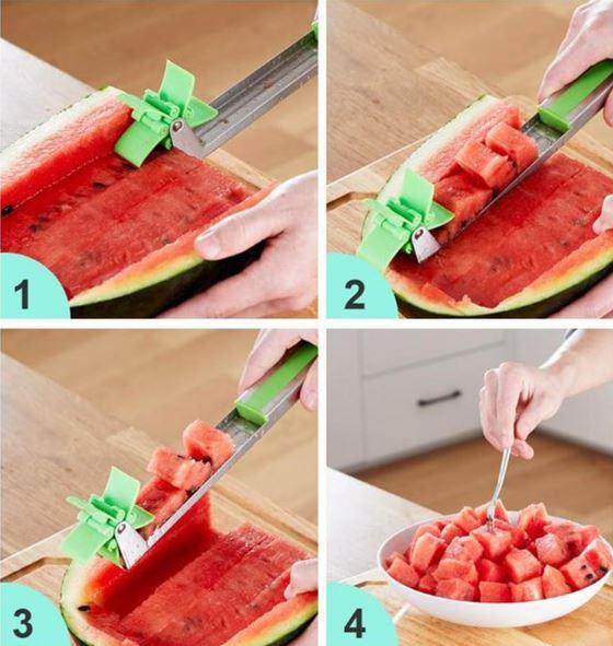 Cut - Watermelon with a grater
