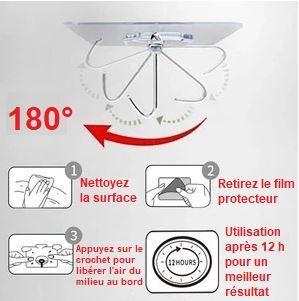 Seamless Adhesive Hooks (set of 24)