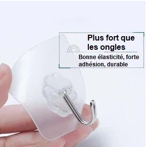 Seamless Adhesive Hooks (set of 24)