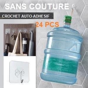 Seamless Adhesive Hooks (set of 24)