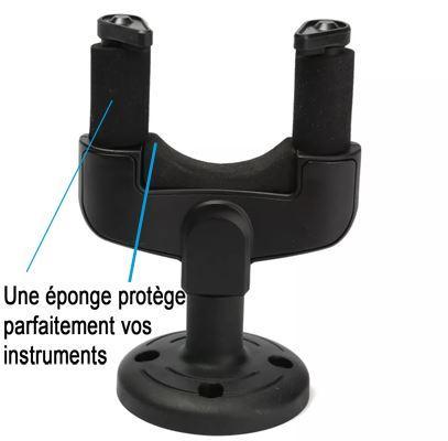 Self-locking guitar hooks