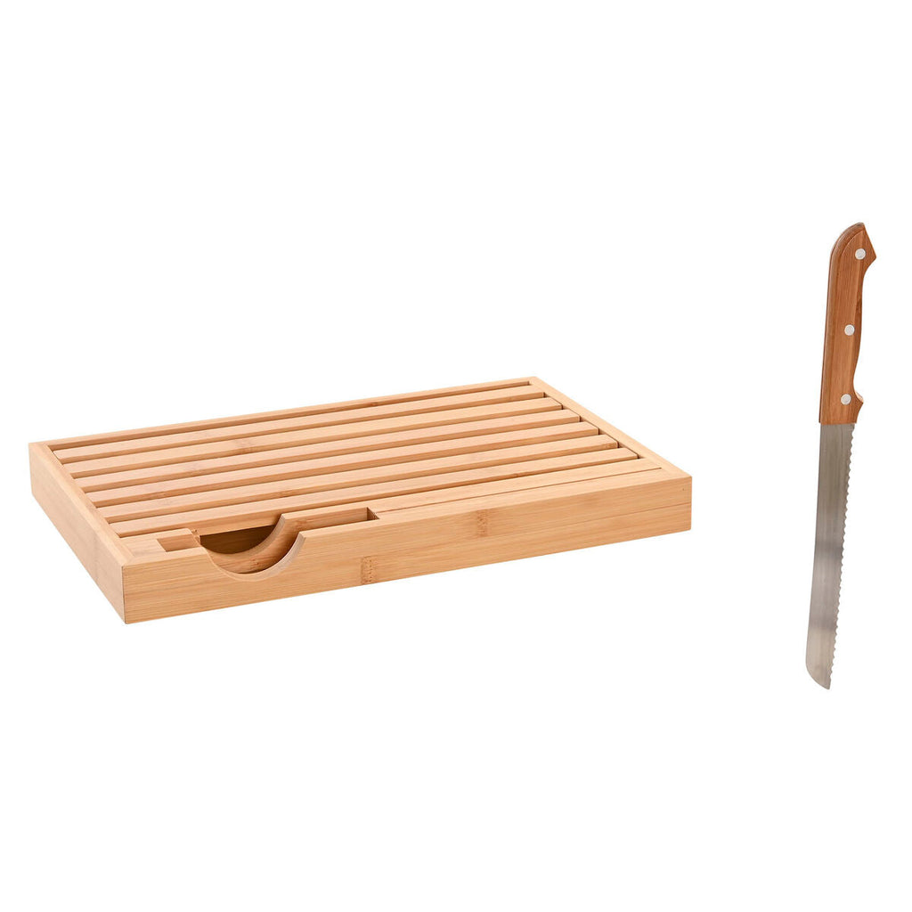 Cutting board Home ESPRIT Natural 38 x 24,5 x 3,8 cm