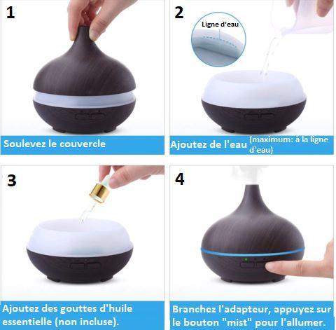 Aroma Diffuser and Humidifier 150 mL