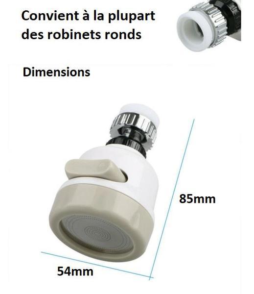 Water Saver - 360° Rotating Faucet Head