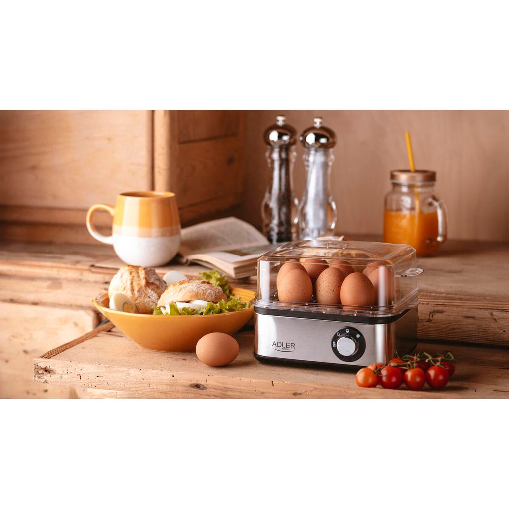 Egg boiler Adler AD 4486 Black Silver