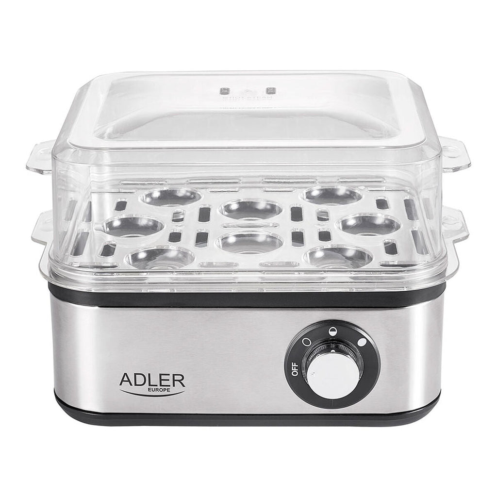 Egg boiler Adler AD 4486 Black Silver