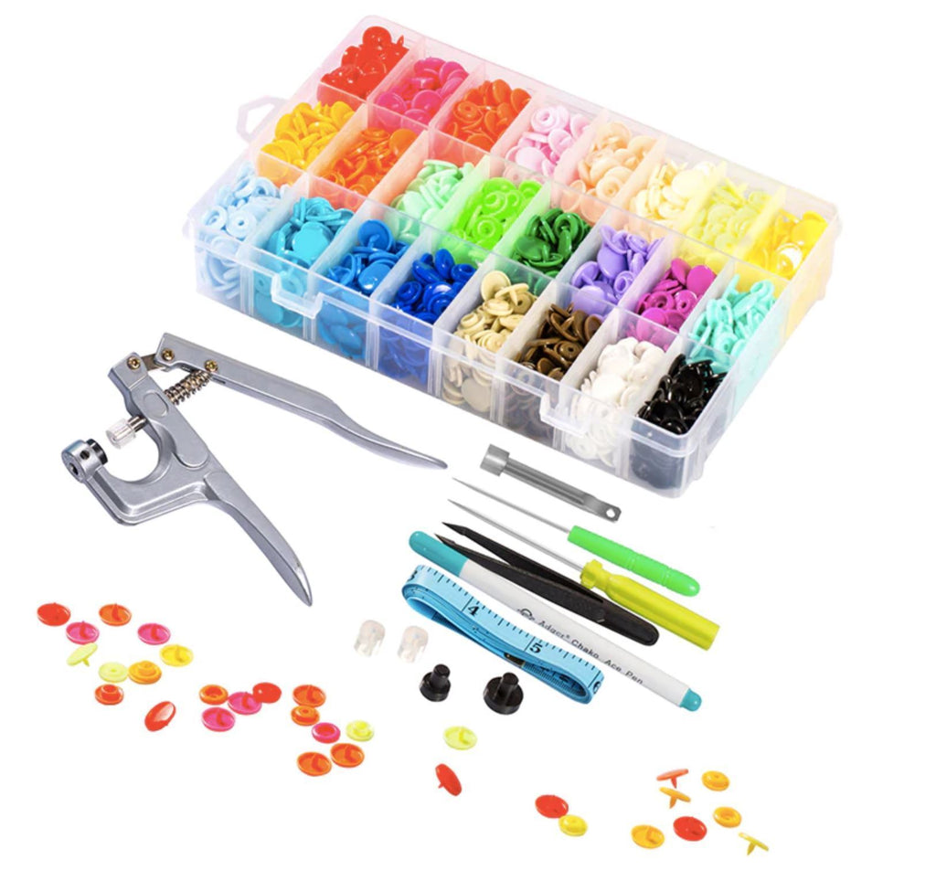 Snap Button Set (360 Pieces)