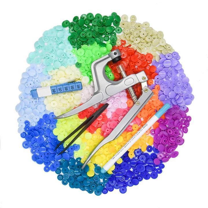 Snap Button Set (360 Pieces)