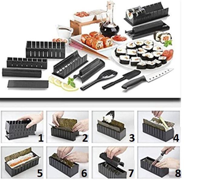 Sushi Mold Set - 10 pieces