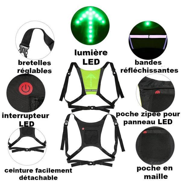 LED Cycling Vest