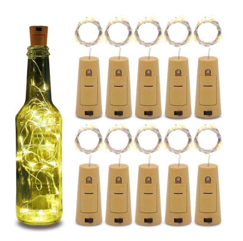 Light String for Decorating Bottles