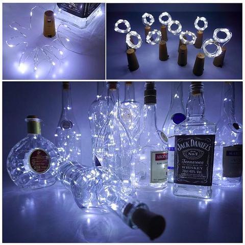 Light String for Decorating Bottles