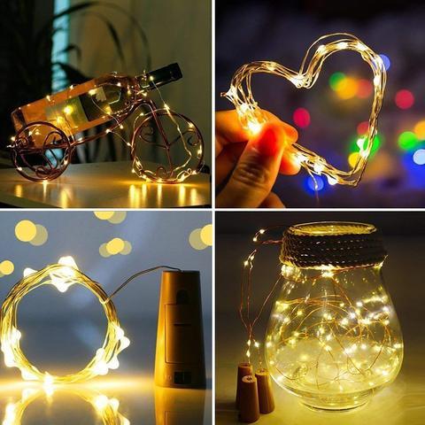 Light String for Decorating Bottles