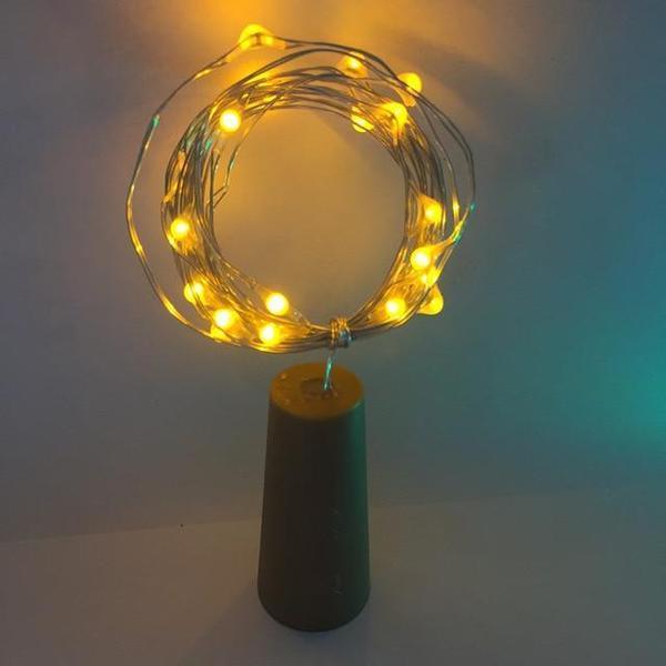 Light String for Decorating Bottles