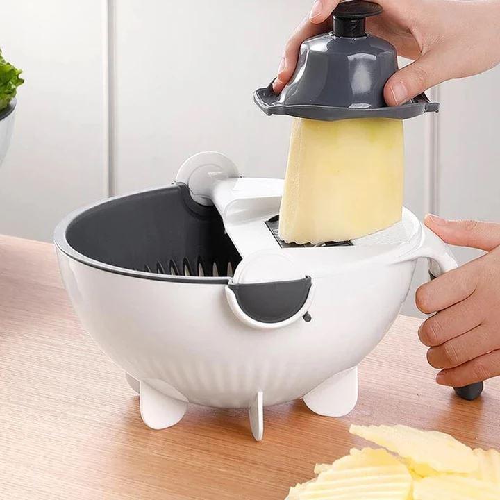 7-in-1 chopper and vegetable cutter