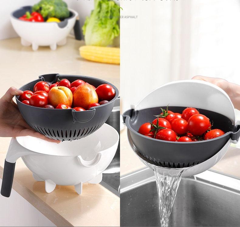 7-in-1 chopper and vegetable cutter