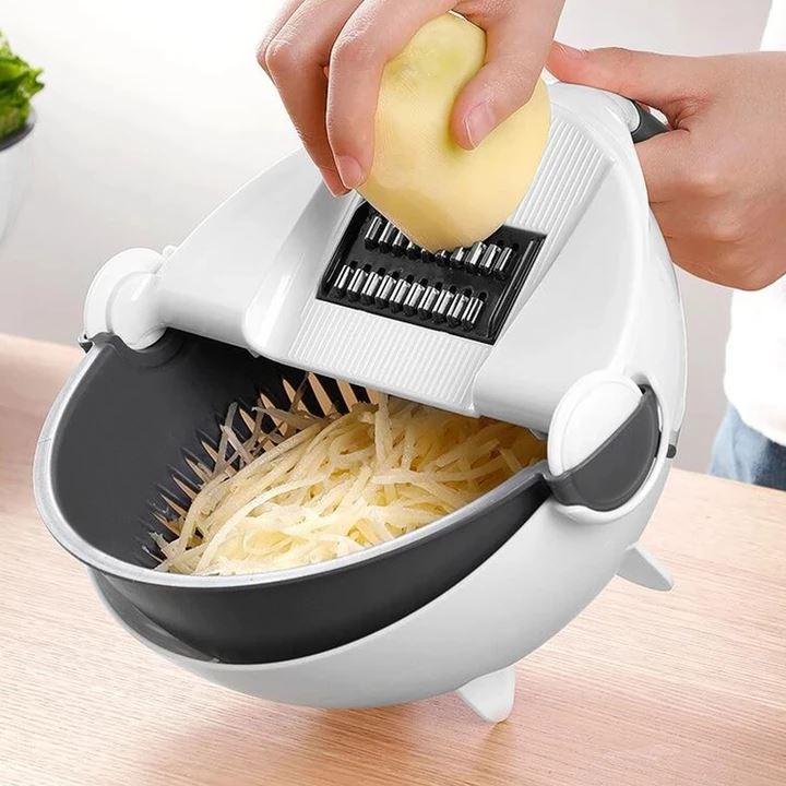7-in-1 chopper and vegetable cutter