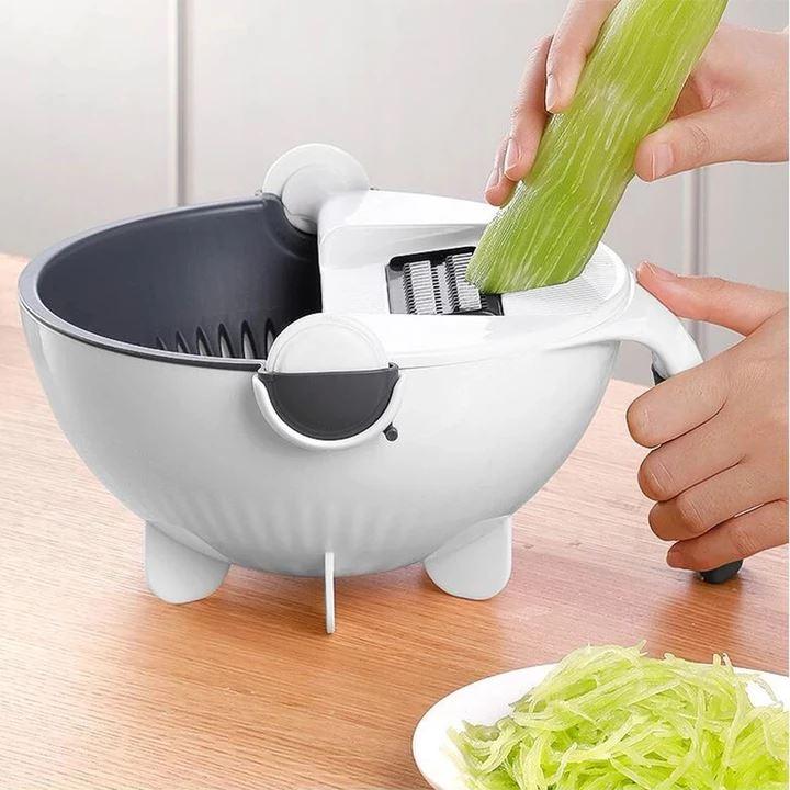 7-in-1 chopper and vegetable cutter