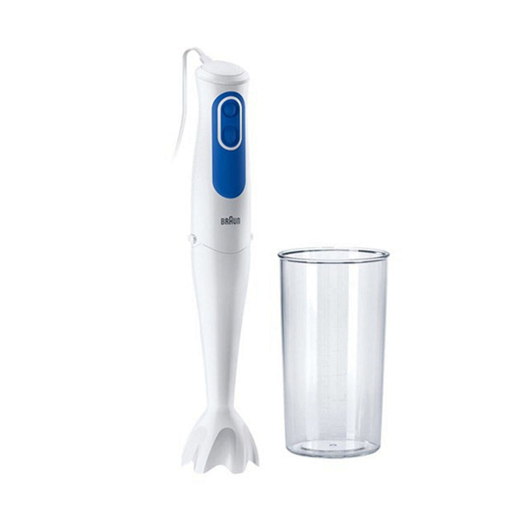 Hand-held Blender Braun MQ 3000 Smoothie White White/Blue 700 W