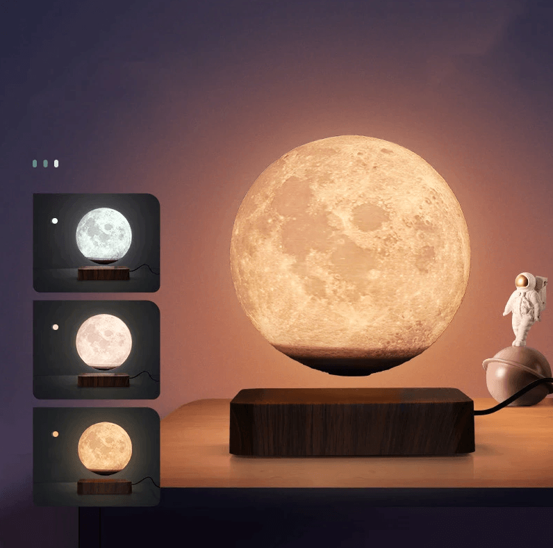 Magnetic Levitating Moon Lamp