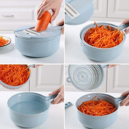 Multifunction kitchen mandoline