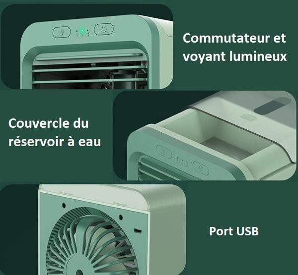 Rechargeable Mini Water Air Conditioner