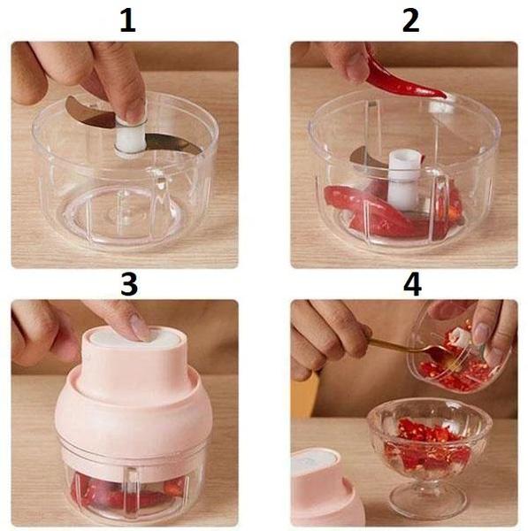 Mini Cordless Electric Chopper - TimeSave™