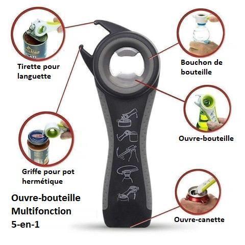 5-in-1 Multifunction Bottle Opener
