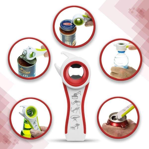 5-in-1 Multifunction Bottle Opener