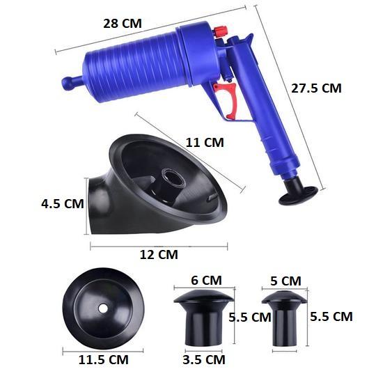 Toilet and Sink Unclogging Gun