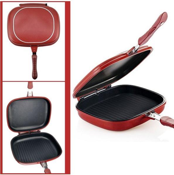 Double-Sided Nonstick Skillet