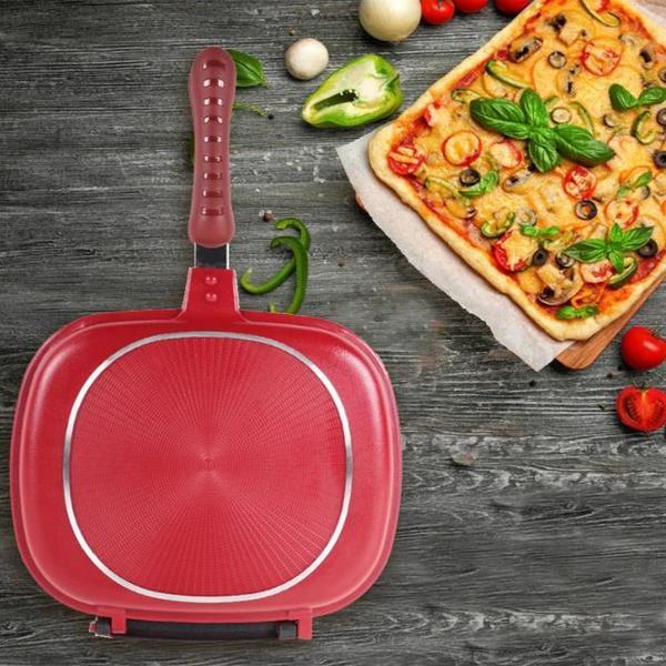Double-Sided Nonstick Skillet