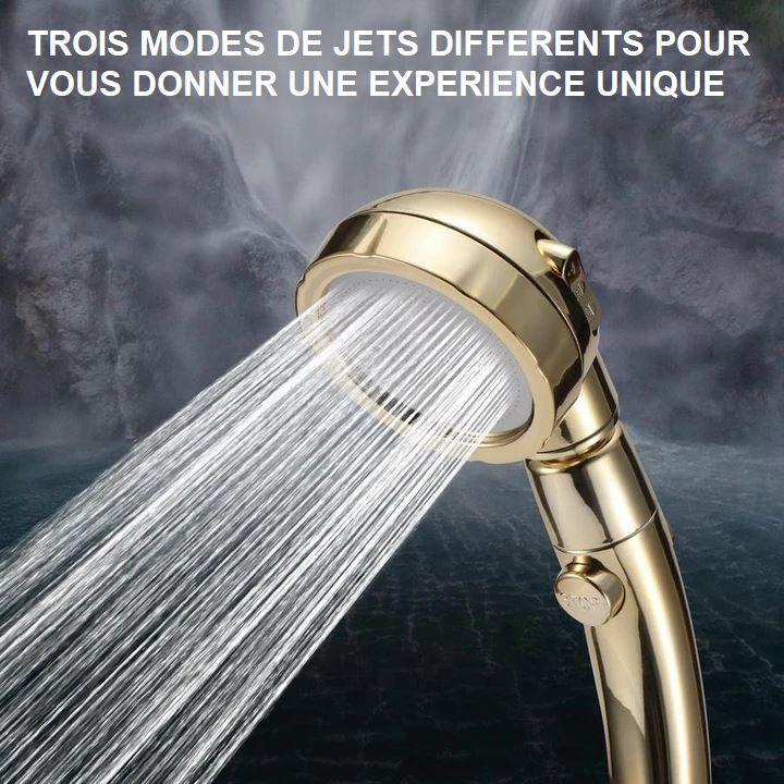 3-in-1 High Pressure Shower Head