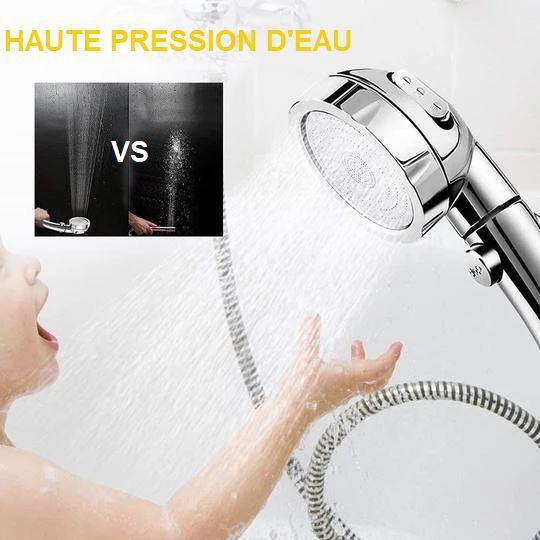 3-in-1 High Pressure Shower Head