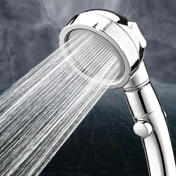 3-in-1 High Pressure Shower Head