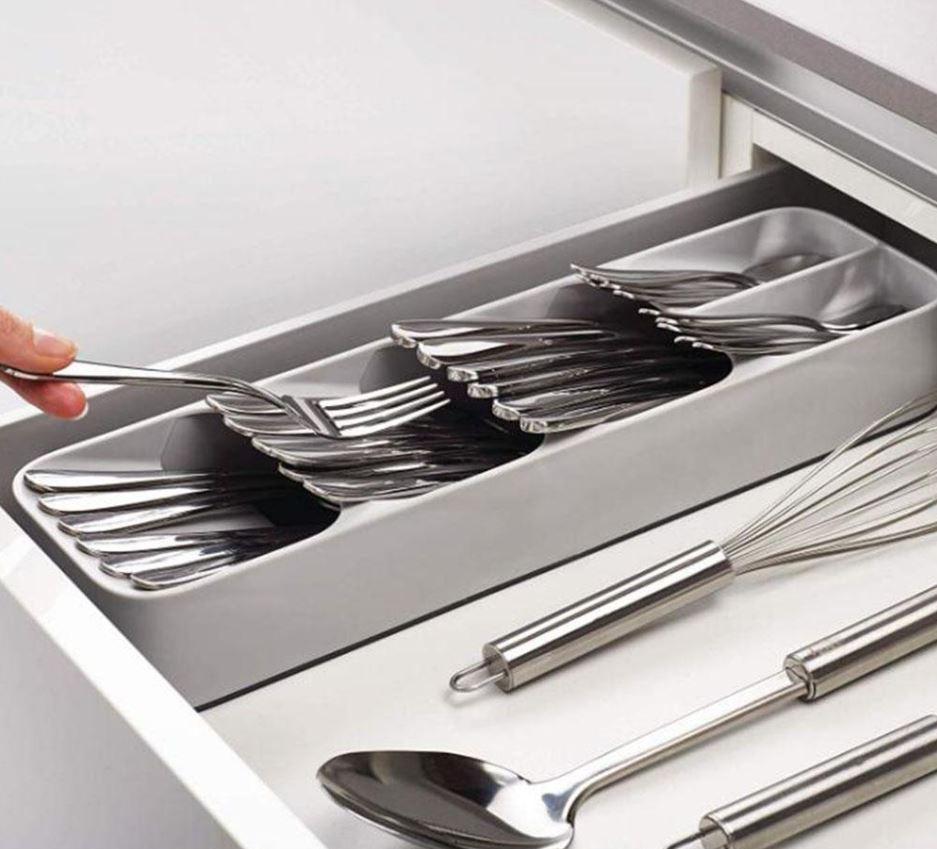 Compact Drawer Cutlery Organizer